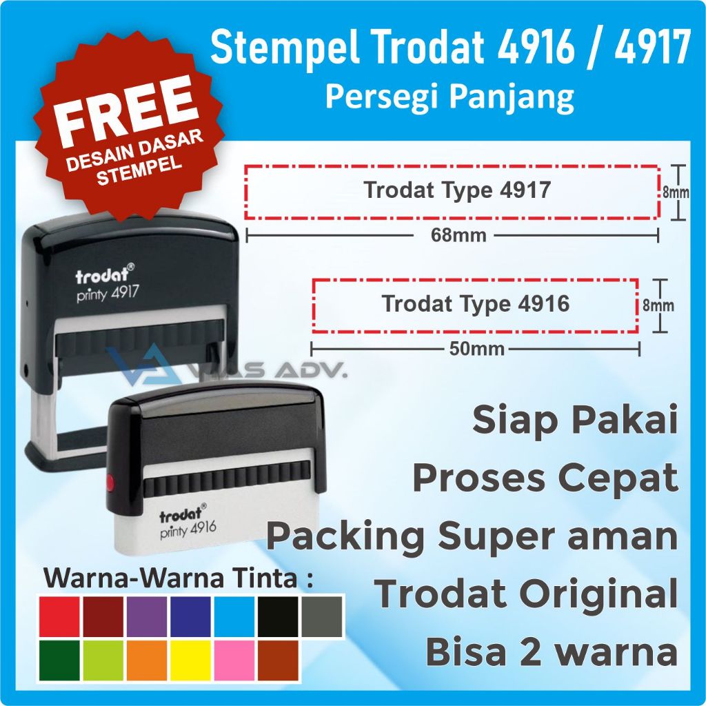 

Stempel Praktis Trodat Persegi Panjang Trodat 4916 Trodat 4917 FREE DESAIN | Stempel Nama Dokter | Stempel PT Stempel Perawat SIP NIP | Stempel Lunas | Stempel Toko Stempel Perusahaan | Stempel Perawat | Stempel Custom | Stempel Jabatan | Stempel Olshop