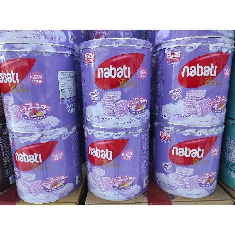 

Wafer Nabati Korean Goguma Kaleng