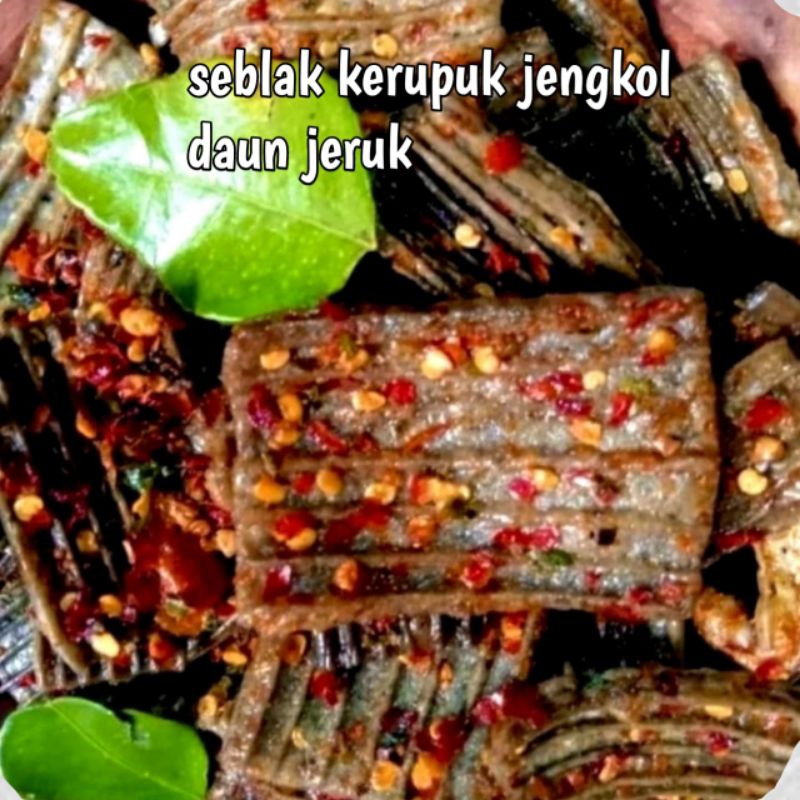 

seblak kerupuk jengkol