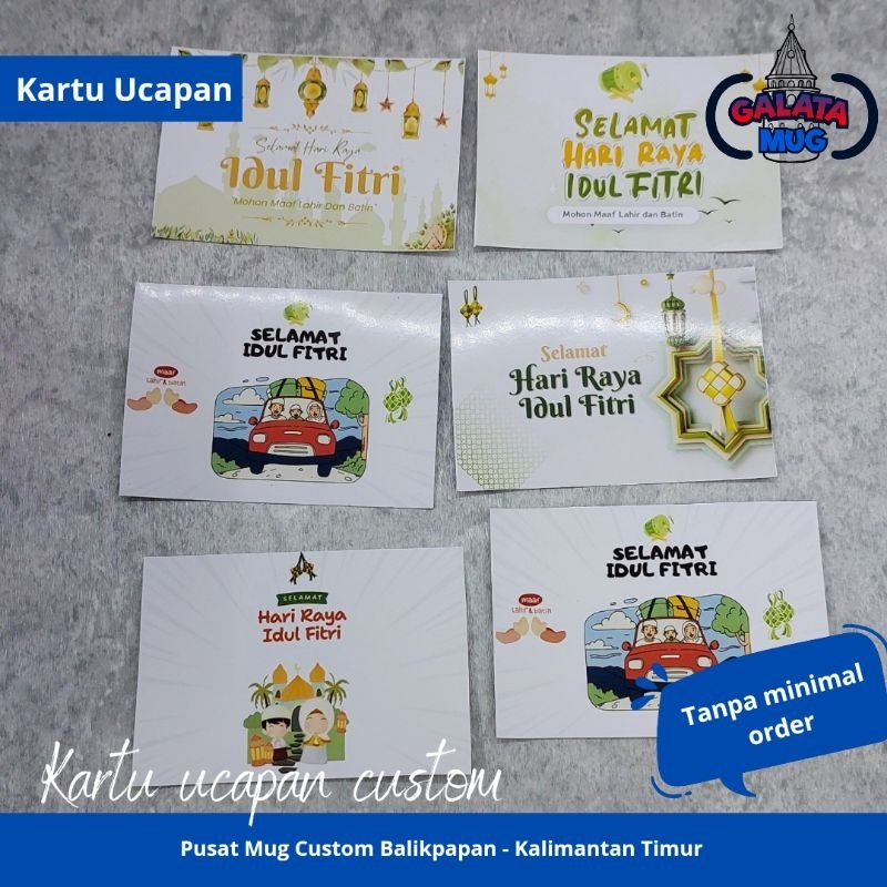 card ucapan custom (wisuda, ultah, walimah)Kilat sehari Jadi