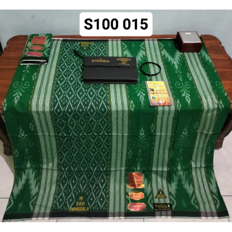 SARUNG DONGGALA S100 ORIGINAL TENUN TRADISIONAL
