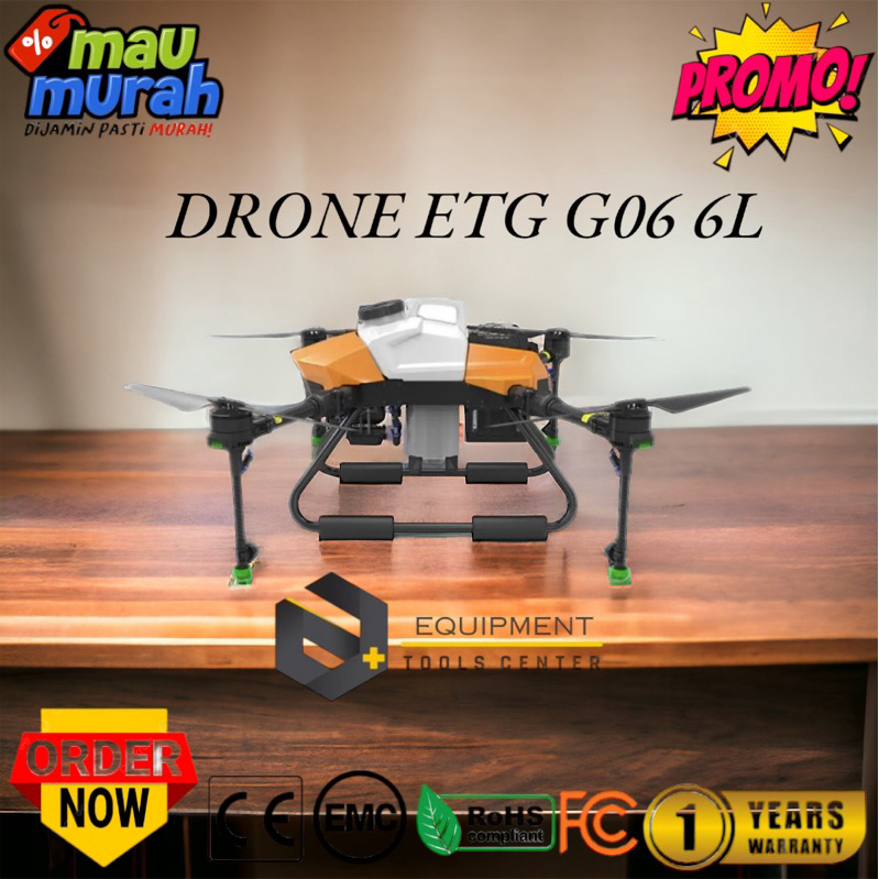 Drone EFT G06 6L Agriculture SSS Drone Sprayer Pertanian Tanaman