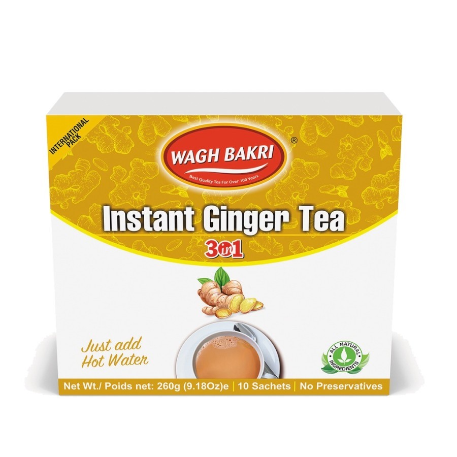 

Wagh Bakrie Instant Ginger Tea 3IN1 (26gr@10sht) 260gr