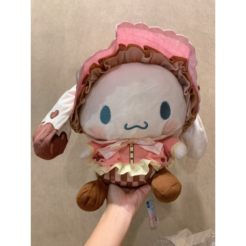 boneka cinnamoroll pink topi by furyu