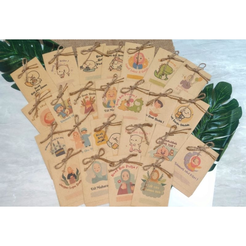 

AMPLOP VINTAGE bisa isi uang lipat dua