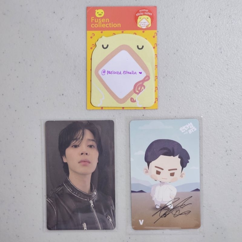 BTS JIMIN (FACE) & V (IN THE SOOP)