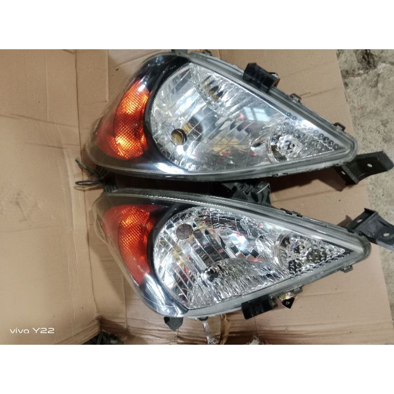 LAMPU DEPAN INNOVA 2005-2010,SMOKE ORANGE