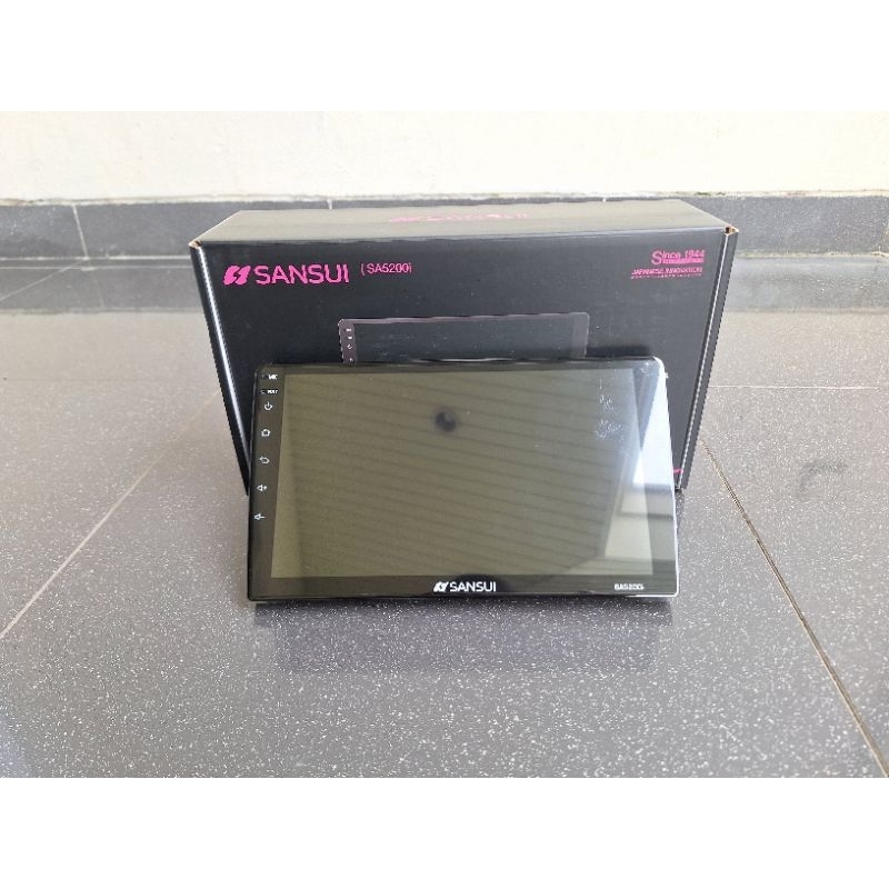 Head Unit Android Sansui 9 dan 10 inch QLED ram 2 32