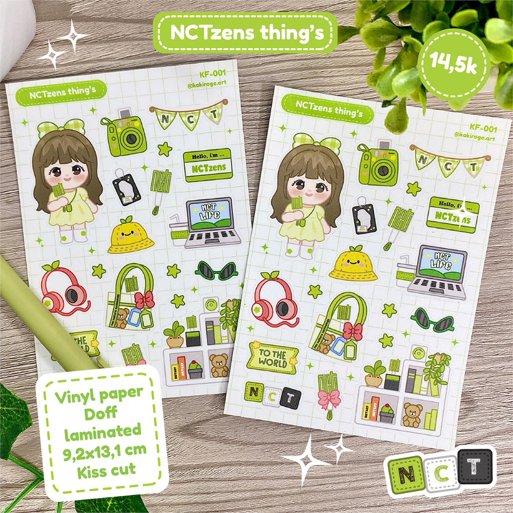 

NCTzens thing's sticker sheet