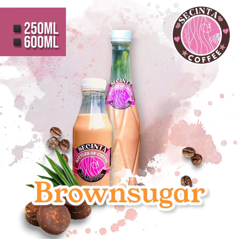 

Secinta Brown Sugar (Gula Aren) Original Bottles of Coffee 250 ml