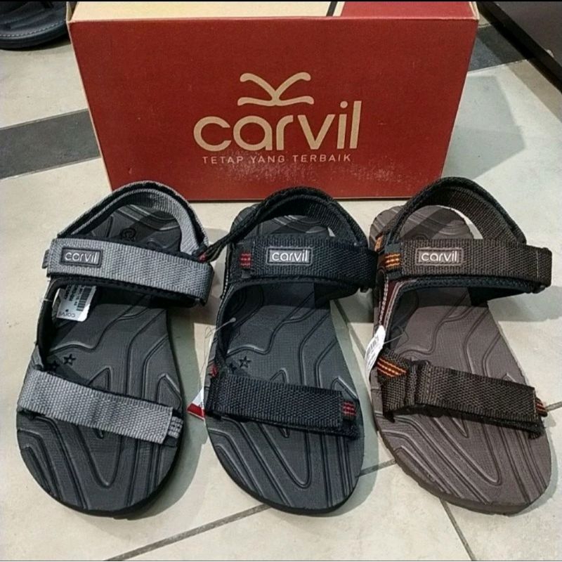PROMO  sepatu sandal pria original brand CARVIL // sandal gunung pria
