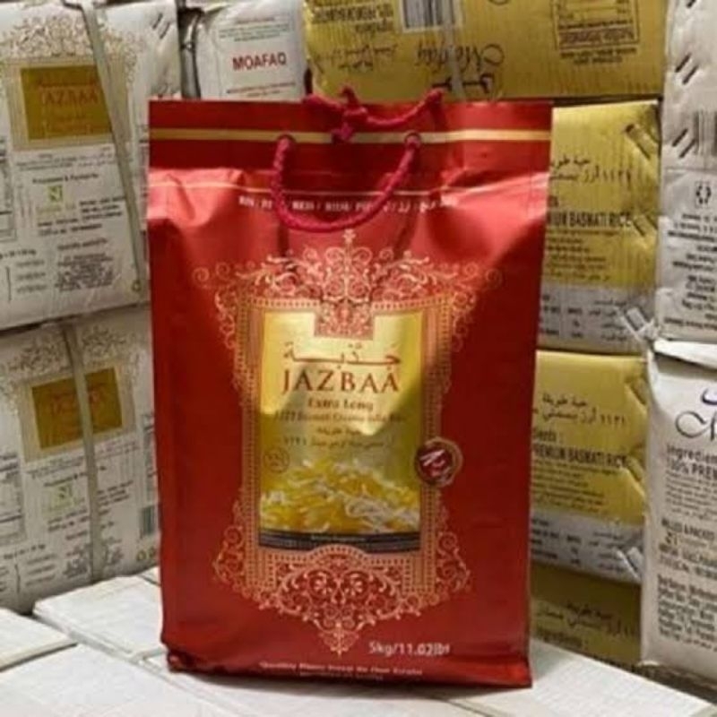 

Jazbaa beras Basmati premium repack 1 kg