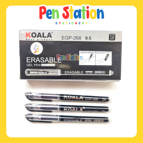 

1 pc Koala Gel Pen Erasable 0.5 mm (K-806) Black