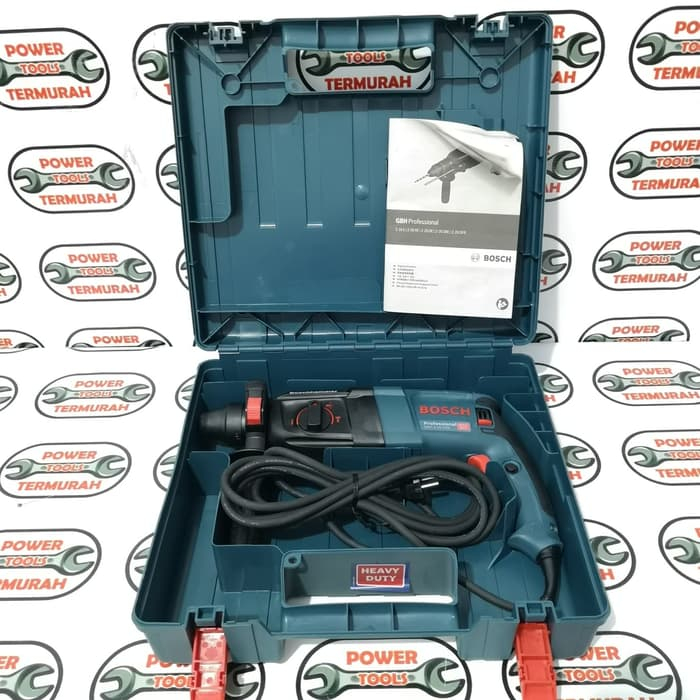 

Bor Beton BOSCH GBH 2-26 DRE 3 Fungsi SDS PLUS Rotary Hammer Drill