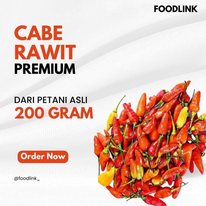 

Cabe rawit premium 250 gr