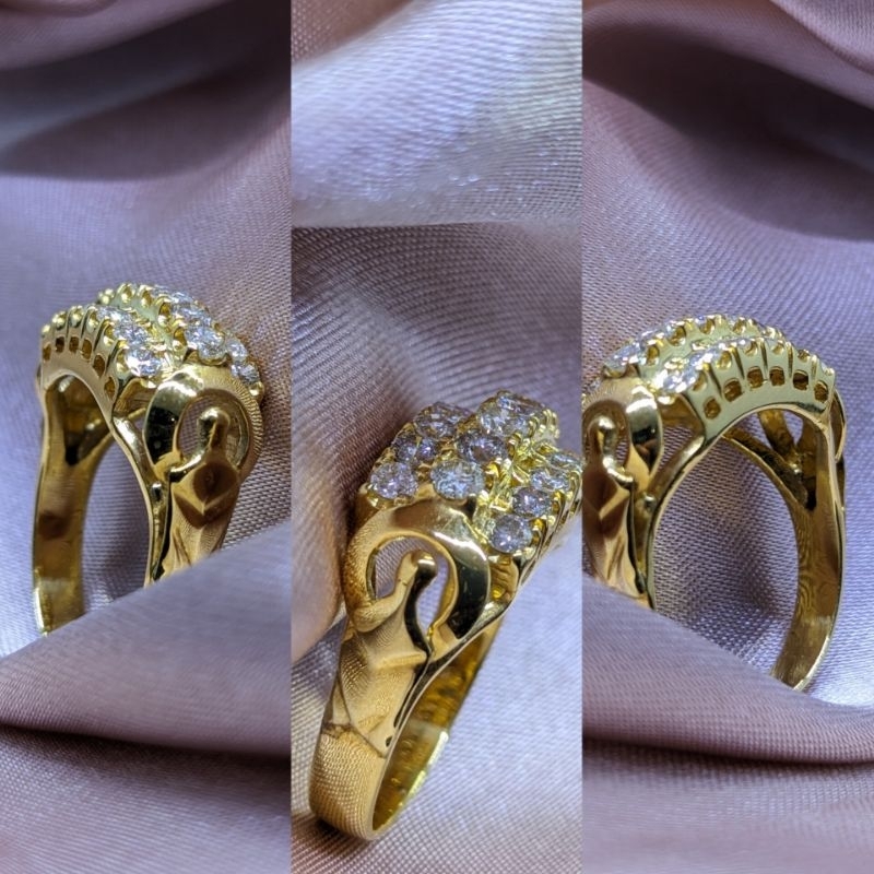 CINCIN EMAS BERLIAN EROPA CINCIN BERLIAN ASLI