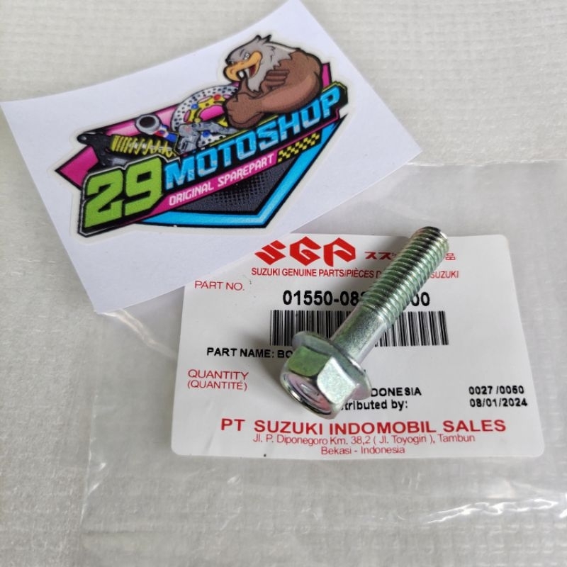 Baut Bawah Shock Belakang Suzuki Nex Let's Address Original SGP