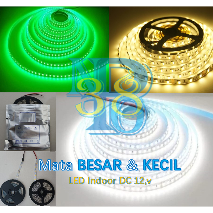 LAMPU LED Pita / strip DC 12 volt, 5 meter