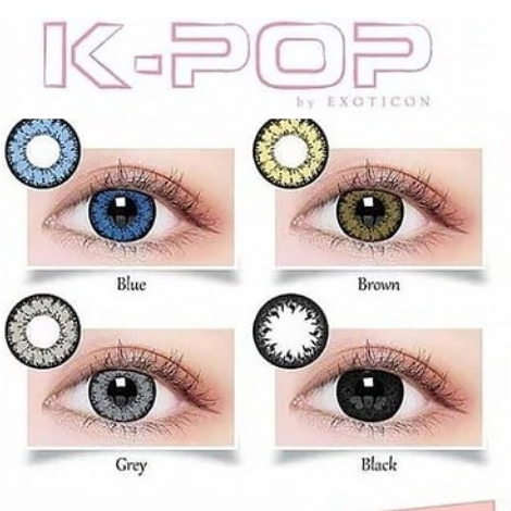 Softlens X2 Kpop Normal dan Minus + Lenscase / Softlens Kpop Minus / Softlens Minus