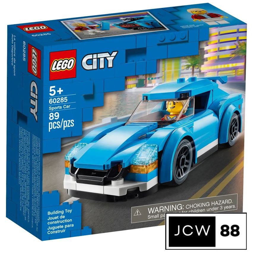 Lego 60285 Clty 60285 Sports Car mainan anak mobil balap