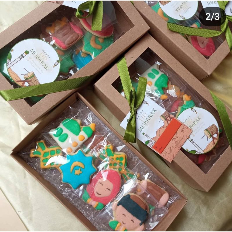 

Hampers Idul Fitri cookies souvenir parcel lebaran