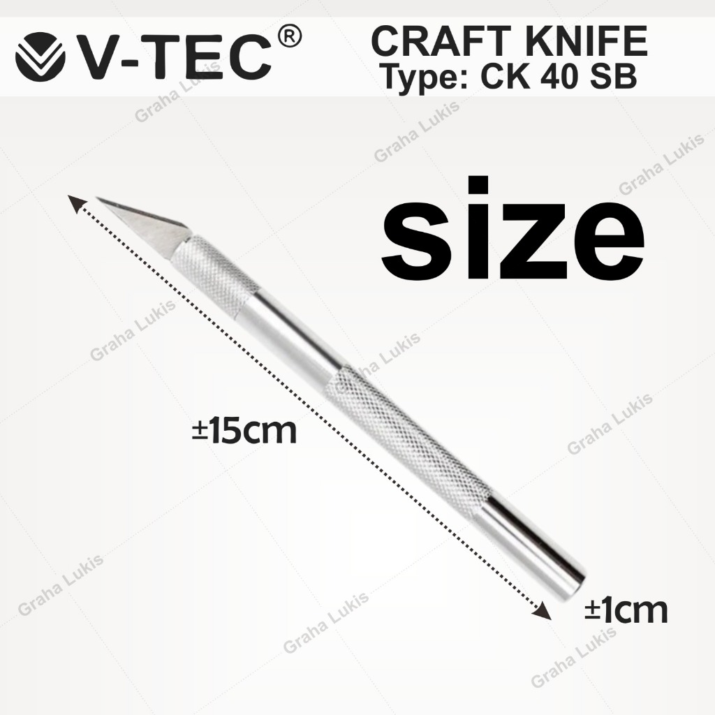 

V-TEC CRAFT KNIFE TYPE CK 40 SB