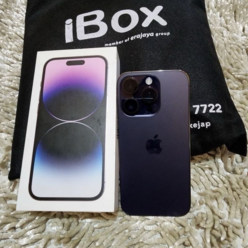 IPHONE 14 PRO - 256GB RESMI GARANSI IBOX INDONESIA