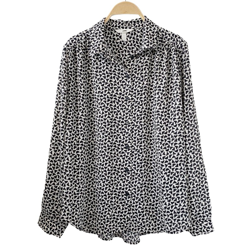 kayunklambi - HM original pattern shirt kemeja motif