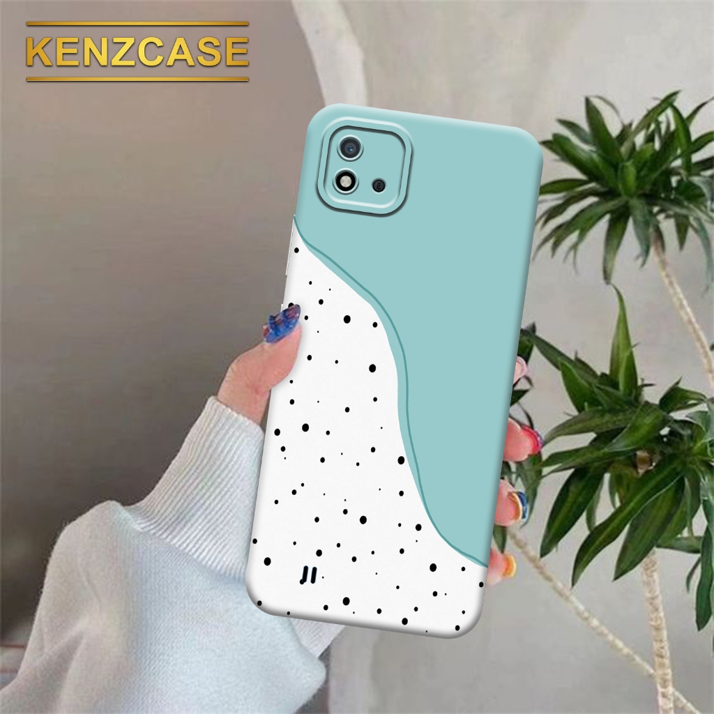 Soft case Hp REALME C11 2021/C20 - KENZCASE- Fashion Case Aesthetic - Silicon - Pelindung Belakang H