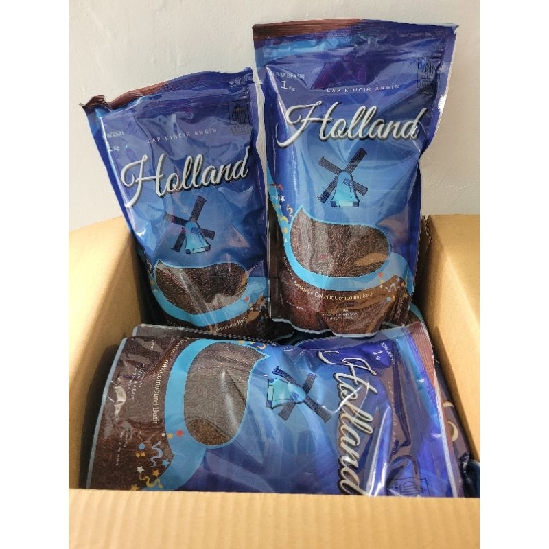 

RB coklat meises kincir angin holland 1kg / chefmate chocolate meses