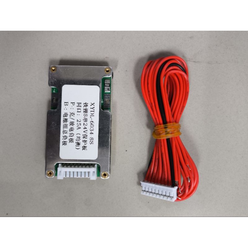 BMS LIFEPO4 8S 24V 25A / BMS 8S 24V 25A LIFEPO4 COMMON PORT