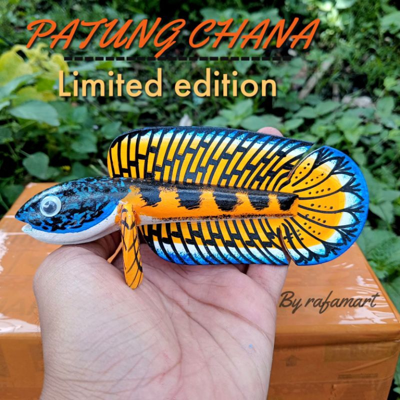 Patung Chana Kayu 16Cm Cat Akrilik Anti Air