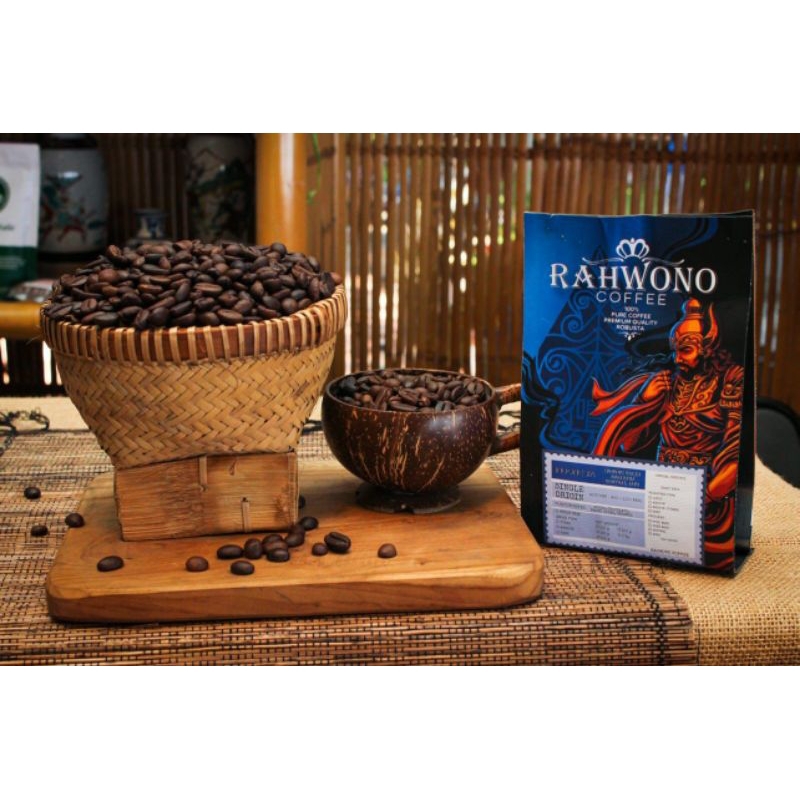 

Kopi Rahwono Robusta 100%murni (500gr)