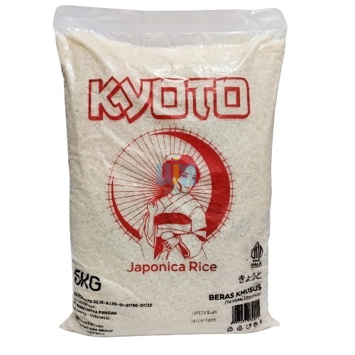 

Beras Sushi Jepang Kyoto Rice 5kg Pulem