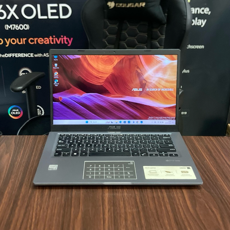 asus vivobook x415jab intel i3 1005G1 ram 8gb ssd 256gb nvme numlock pad