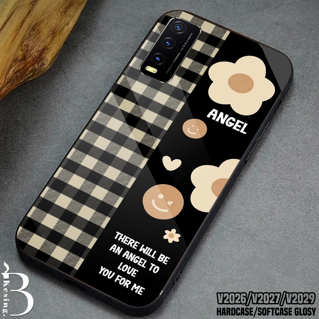 Case VIVO V2029 / V2026 / V2027 - Casing Hp VIVO V2029 / V2026 / V2027 Motif BUNGA - Silikon Hp VIVO