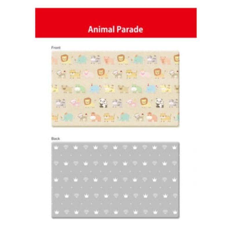 Dwinguler Ukuran M Karpet Playmat Animal Parade