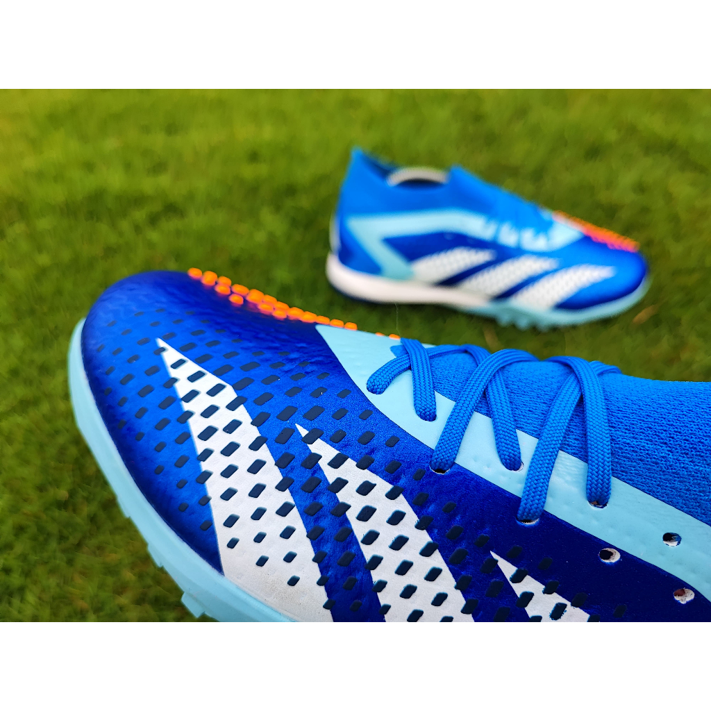 Big Promo Adidas Sepatu Futsal Predator Accuracy.1 Turf Bright Royal White Solar Red