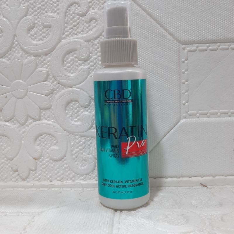 CBD vitamin rambut keratin