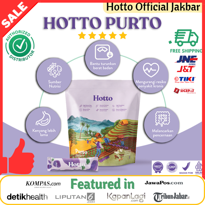 

Hotto Purto 1 Pouch Isi 16 Sachets