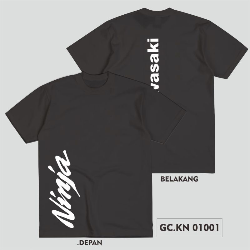 Kaos Ninja tshirt Sunmori Kawasaki motor tshirt baju sunmori gilariecustom