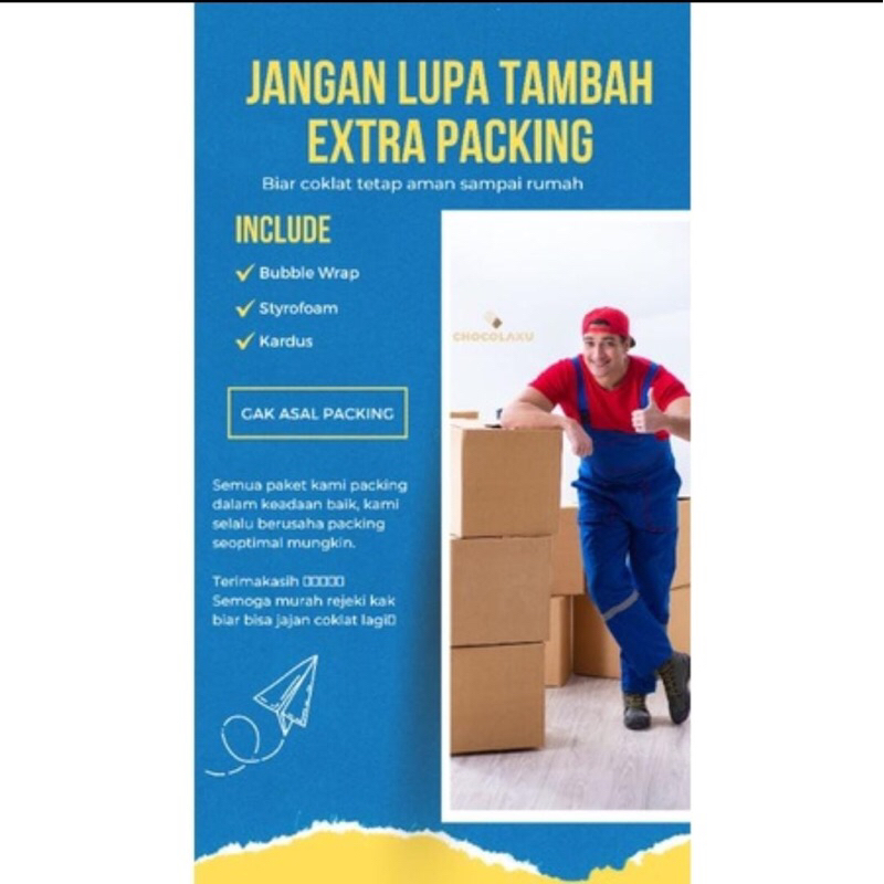 

Extra Packing Coklat