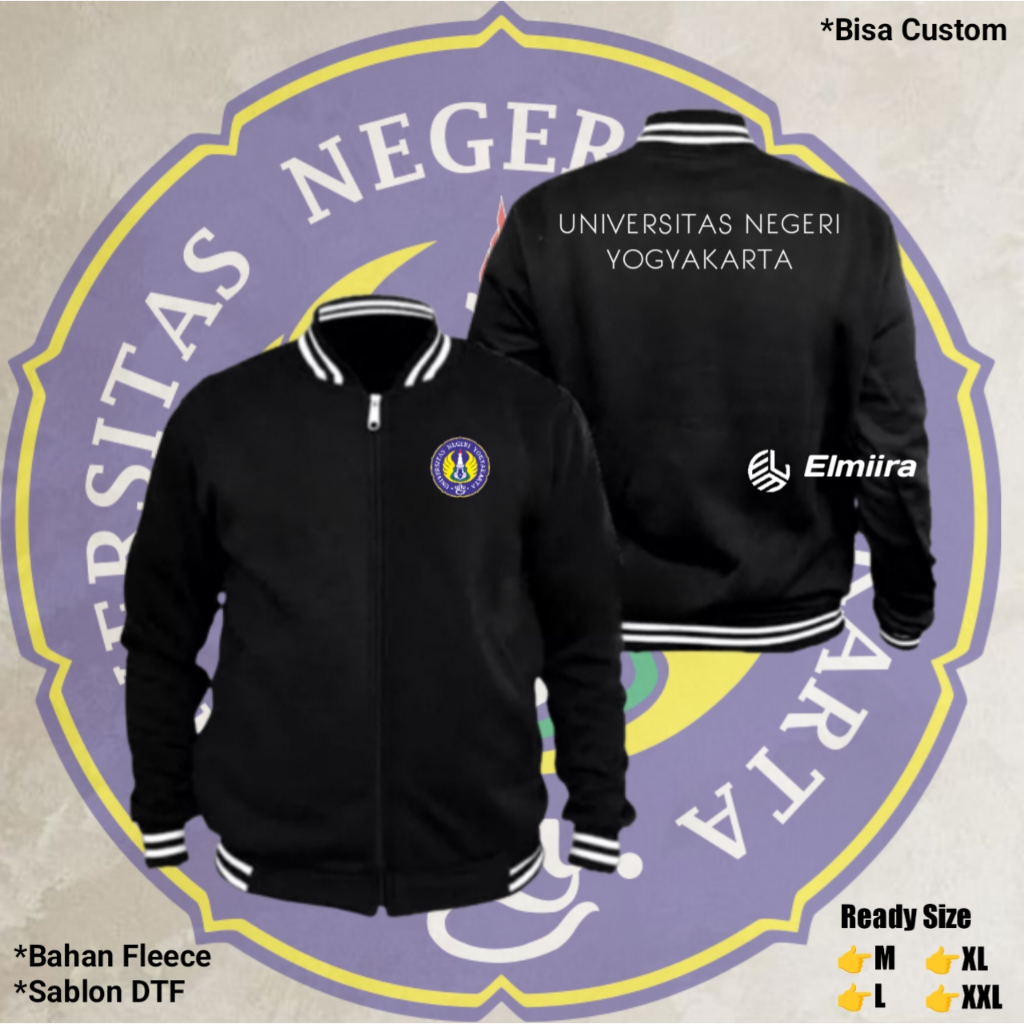 Jaket UNIVERSITAS NEGERI YOGYAKARTA Varsity
