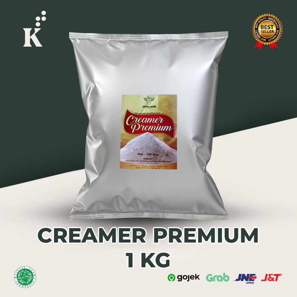 

Creamer PREMIUM bubuk Javaland Kopi Teh susu 1 Kg