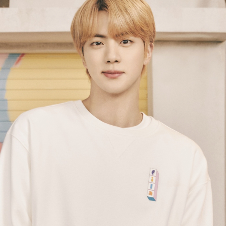 BTS X FILA Dynamite Collection JIN Sweatshirt Original