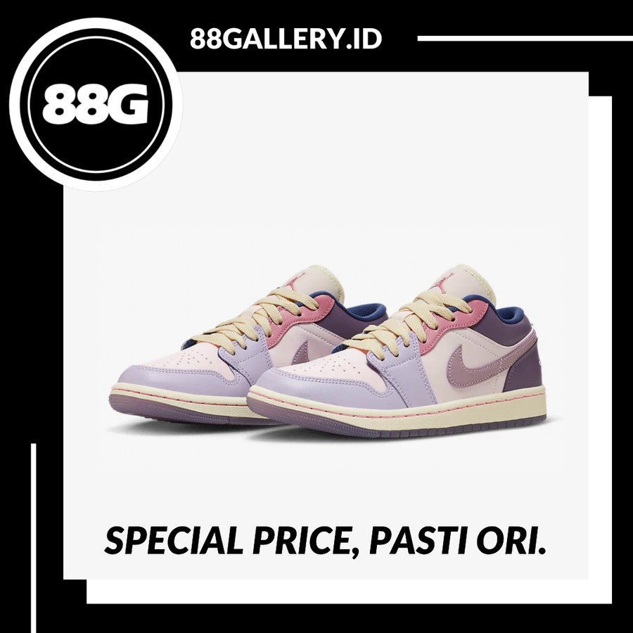 Air Jordan 1 Low Pastel Purple Plum