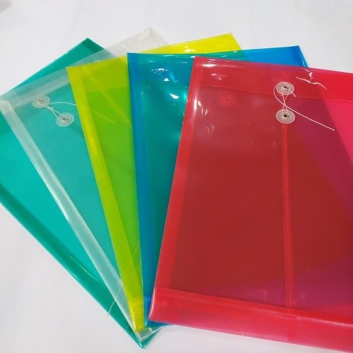 

Map plastik kancing / map kancing punggung Folio (1PCS)