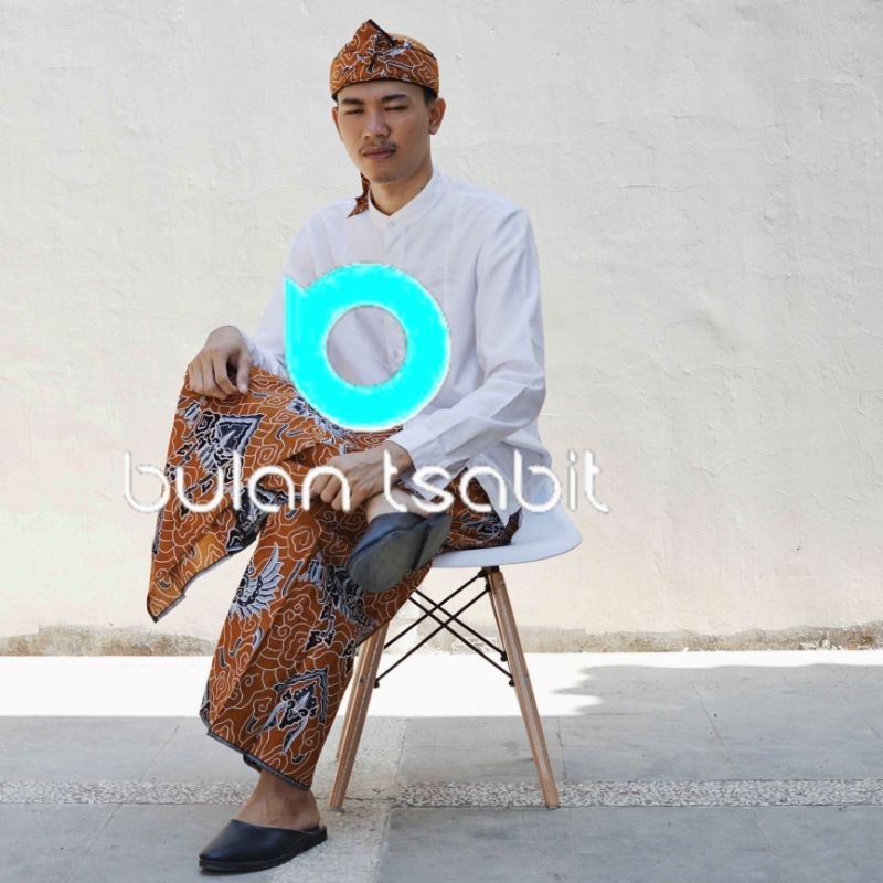 Celana Sarung Motif Batik Mega Mendung - Mega Mendung Khas Cirebon