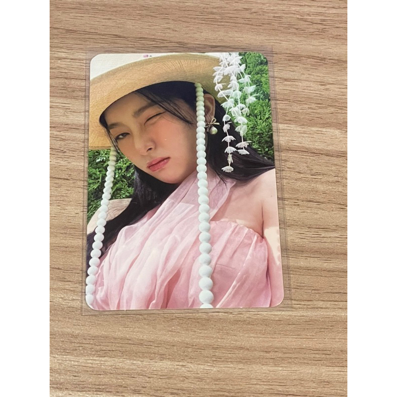 Red velvet photocard seulgi feel my rhythm
