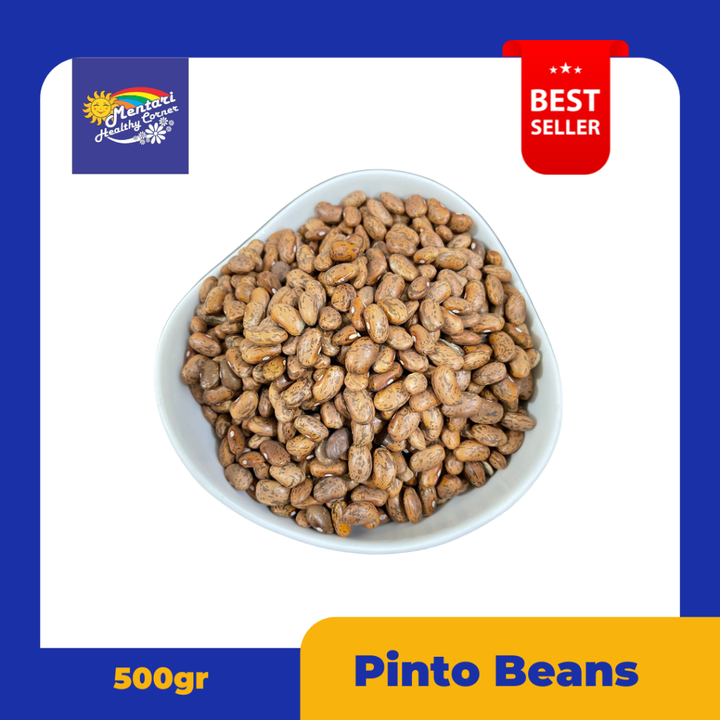 

Pinto Beans 500gr / Kacang Pinto 500gram